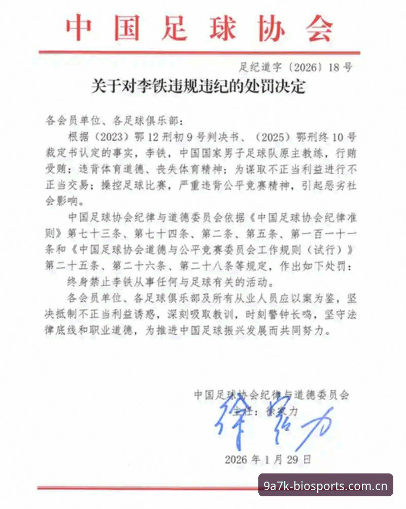 中国足协第三批禁足名单全面解析：博奥体育平台新手视角下的行业整肃与观赛指南